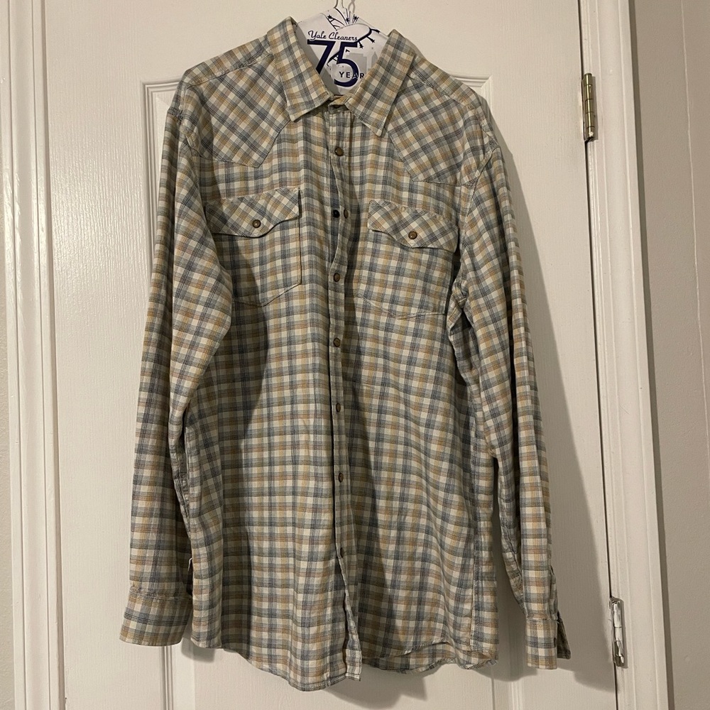 Eddie Bauer Pearl Snap Flannel